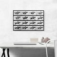 thumbnail image 2 of ARTCANVAS 16 Frames of Racehorse Canvas Art Print by Eadweard Muybridge - Size: 26" x 18" (0.75" Deep), 2 of 9