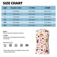 thumbnail image 6 of Bixox Men's Cute Dog Printed Shirt Sleeveless Fitness Tank Top-3X-Large, 6 of 7