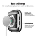 thumbnail image 4 of Noir Case for Apple Watch Series 3 42mm with Buit in TPU Clear Screen Protector - All Around Protective Case High Definition Clear Ultra-Thin Cover for Apple iwatch 42mm Series 3 2 1, 4 of 7