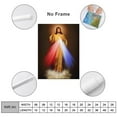 thumbnail image 2 of ADALE Sacred Heart of Jesus I Trust In You Divine Mercy Christian Poster Canvas Wall Art Living Room Wall Art Bedroom Decor Prints Pictures Unframed 11x14 Inch, 2 of 6