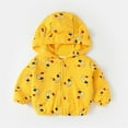 thumbnail image 3 of Vedolay Boys Winter Coat Winter Warm Outerwear Jacket for Baby Girls Girls Yellow,110, 3 of 3