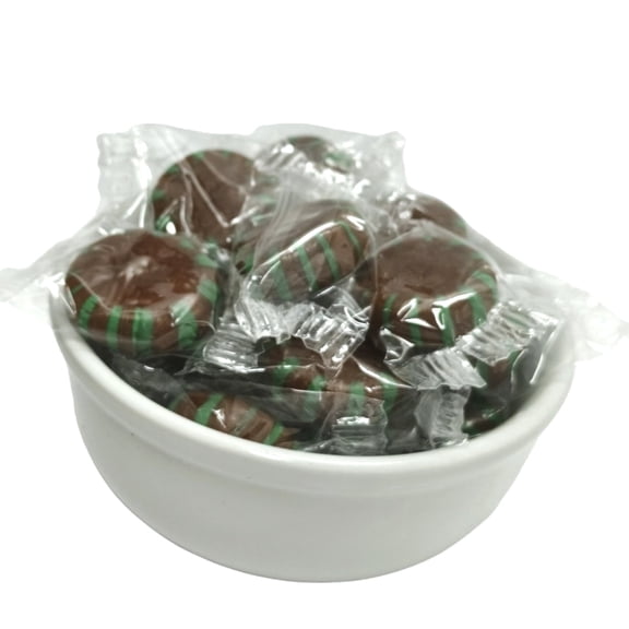 Sunrise Confections Wrapped Chocolate Starlight Mint Candies, 2 lbs No Known Allergens