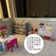 thumbnail image 3 of Tablero de anuncios Números Tarjetas de s Decoración de Aprendizaje Dormitorio Guardería Decoraciones, 3 of 8