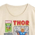 thumbnail image 3 of Marvel Thor - Action Figure - Women's Short Sleeve Graphic T-Shirt, 3 of 5