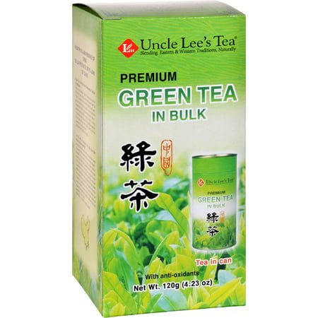 Uncle Lees Tea - Green - Premium - In Bulk - Loose - 4.23 oz - Case of (Best Loose Green Tea Brand)