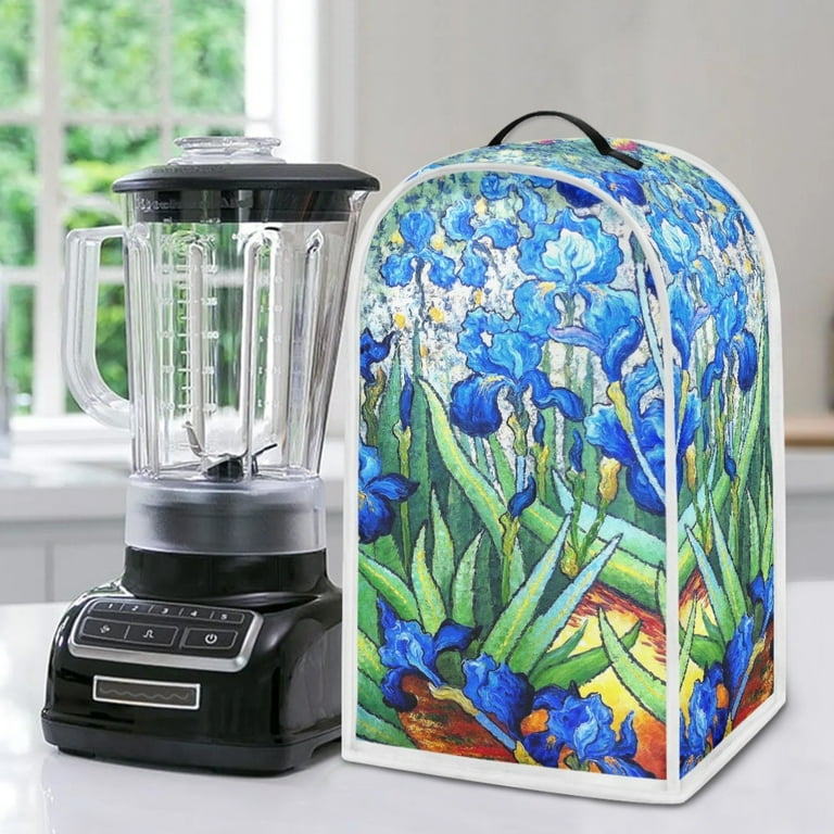 NETILGEN Van Gogh Oil Garden Flowers Blender Covers for Kitchen Juicer  Cover Kitchen Appliance Covers Washable & Waterproof Kitchen Tool Decor 