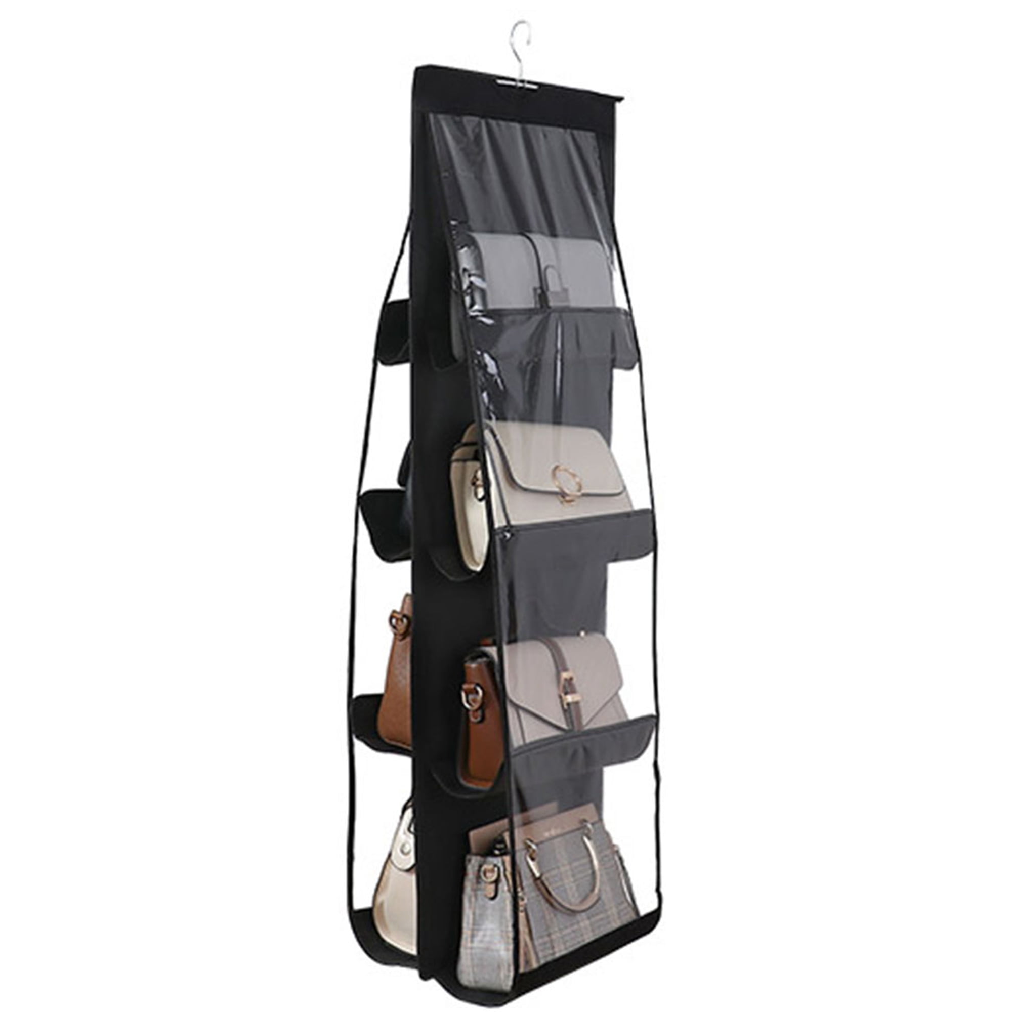 Fullvigor Waterproof Hanging Purse Handbag Functional Saving Space Rack ...