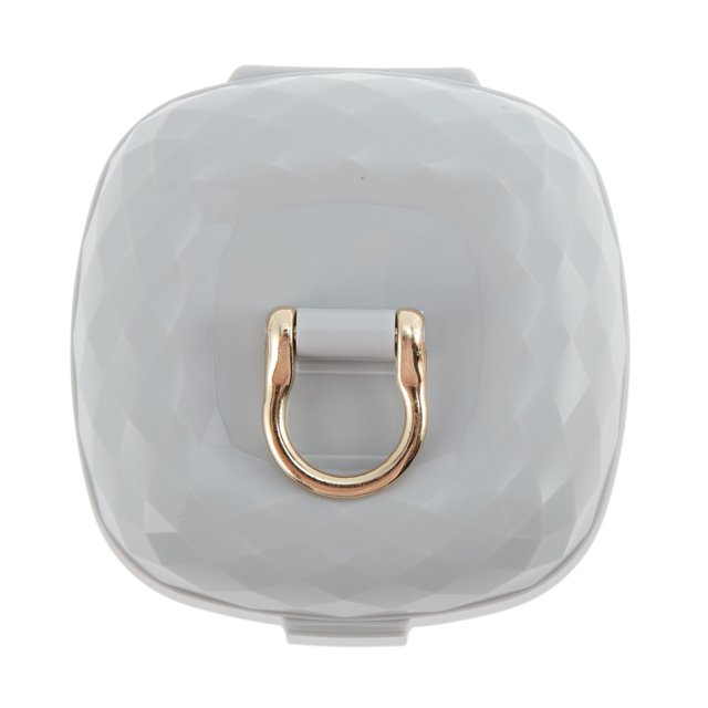 Organizador de joyería de una capa y multifuncional de 1 pieza Unique Bargains PP TPE aleación de zinc gris