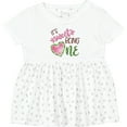thumbnail image 3 of Inktastic It's Sweet Being One Watermelon First Birthday Girls Baby Dress, 3 of 5