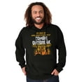 thumbnail image 5 of In Case of Zombie Outbreak Eat Candy Hoodie Sweatshirt Women Men Brisco Brands M, 5 of 6