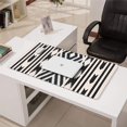thumbnail image 3 of Long Mouse Pads for Desk,Boho Black and White Diamond Central Ethnic Desk Mats on Top Of Desks, Desk Mouse Pad Extra Large with 3mm Non-Slip Base and Stitched Edge for Gaming,Work,Home 31.5"x15.7", 3 of 5