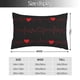 thumbnail image 2 of Balery Cardiogram and Heart Funda de Cojín Estampada, Regalos para Mujeres, Regalos de Amor para Ella, Regalos para Novia o Esposa, Funda de Almohada-16"x24", 2 of 6