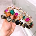 thumbnail image 4 of CNKOO Bandeau Incrusté de Strass Multicolore pour Femmes Accessoire de Mode, 4 of 6