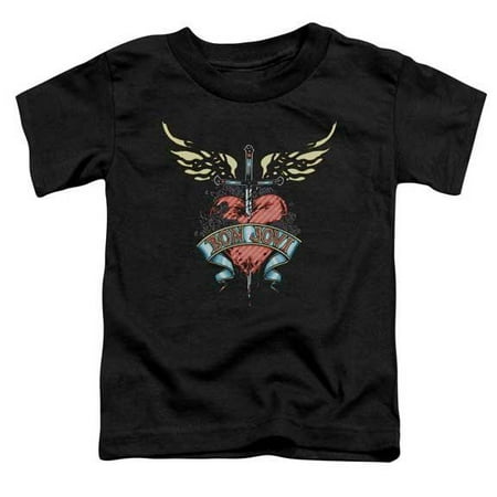Bon Jovi Heart and Dagger Youth T Shirt
