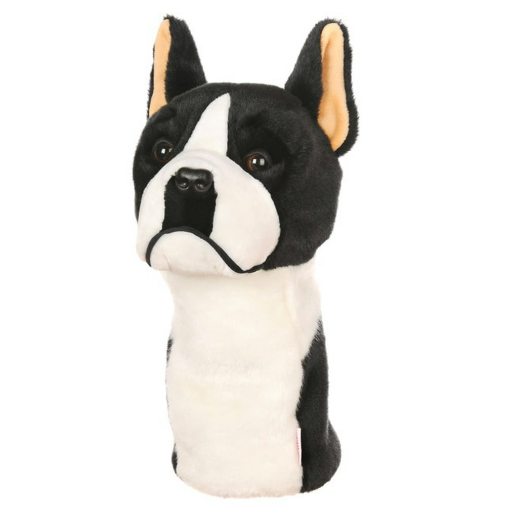 BOSTON TERRIER GOLF HEADCOVER NEW DAPHNE'S HEAD COVERS