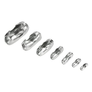 Ball Chain Connector Clasps 300 Pieces Number 10 Connectors Fits 4.5mm  Beaded Ball Chain