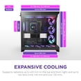 thumbnail image 4 of NZXT CMH92FBR1 H9 Flow RGB ATX Mid-Tower PC Case Dual Chamber Black, 4 of 9