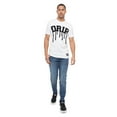 thumbnail image 5 of Victorious Men's Drip Chenille Patched T-Shirts TS7344 - White - 2X-Large - F19D, 5 of 5