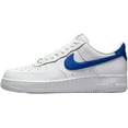 thumbnail image 2 of Men's Nike Air Force 1 '07 LO White/Game Royal-White (DM2845 100) - 8.5, 2 of 5