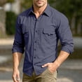 thumbnail image 5 of JTSRKL Mens Ice Silk Long Sleeve Shirts Quick Dry Mesh Back Ventilation Breathable Tees Zip Pockets Loose Fit Tactical Fishing Outdoor Tops, 5 of 9