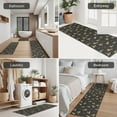 thumbnail image 5 of Dark Christmas Golden Reindeer Pattern Kitchen Rugs Sets Of 3,Kitchen Runner Rugs Non Skid Washable,Decorative Kitchen Floor Mats for Kitchen,Sink,Laundry,17"x30"+ 17"x47" + 17"x59", 5 of 6
