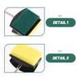 thumbnail image 3 of unbranded 4Ud Herramienta De Limpieza Para Acuarios Con Mango Largo Cepillo Doble Y Esponja, 3 of 7