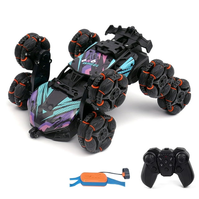 Coche auto Derecho de ColoL de Carrito 360 Aprolestor de Rotación CAR ARCOTRO CON ELECHOS DE 8 Ruedas Música 3 Baterías Juguesa Eléctrica Recargable Para Niños Niños