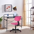 thumbnail image 3 of Homy Casa Small Desk Chair with Swivel & Adjustable Height for Kids, 3 of 8