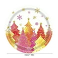 thumbnail image 3 of Virelaxpo 24-Pack Christmas Themed Paper Plates for Party Supplies and Holiday Gatherings,Disposable Dinnerware for Festive Celebrations, 3 of 7