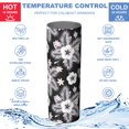 thumbnail image 5 of Pioneer Flower Floral Print Pattern 20oz Skinny Tumbler with Straw & Lid, Double Wall Vacuum Insulated Cup, Leak-Proof, Cup Holder Friendly, Hot 6H Cold 12H, 5 of 6