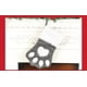 thumbnail image 3 of Calcetines navideños con diseño de pata de perro, decoración para árbol de Navidad, diseño de perro rojo y gris de pelo largo, decoración festiva para el hogar, regalo para amantes de las, 3 of 7