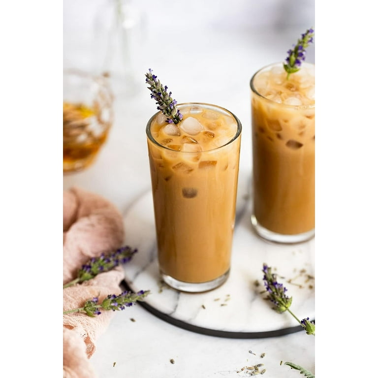 Gino Lavender Milk Tea, 14 oz (400g), 20 Sachets, Aromatic and