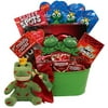 Im Toad-ally Yours! Prince Charming Frog Valentines Day Chocolate and Candy Gift Basket