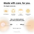 thumbnail image 3 of NEATS Adhesive Silicone Round Nipple Covers - 1 pair (Pearl) - S/M, 3 of 5