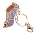 thumbnail image 3 of Key Ring, Rhinestone Keyring  And Shiny Personalized New  Exquisite Modern Design  For Purse For Mobile Phone, 3 of 8