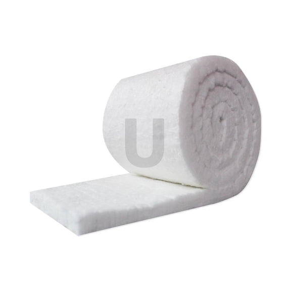 Unitherm Ceramic Fiber Insulation,6 cu. ft./lb. 1" Wall CF6-1-24X60in