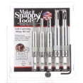 thumbnail image 3 of MAKE IT SNAPPY Outils Ensemble de Bits de Charnière HSS HEX 5P (Lot de 1), 3 of 4