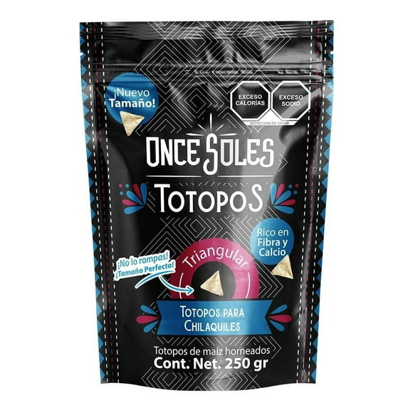 Totopo Once Soles Triangular 250 gr