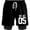 Black, variant on ENHYPEN NI-KI 05 Merch Sweatshorts Women Men Short Basketball Pants Casual Outdoor Sportwear