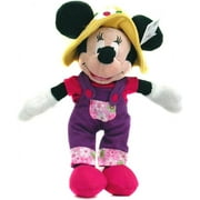 Minnie Floral Flower Garden Gardening 8" Plush Soft Stuffed Animal New