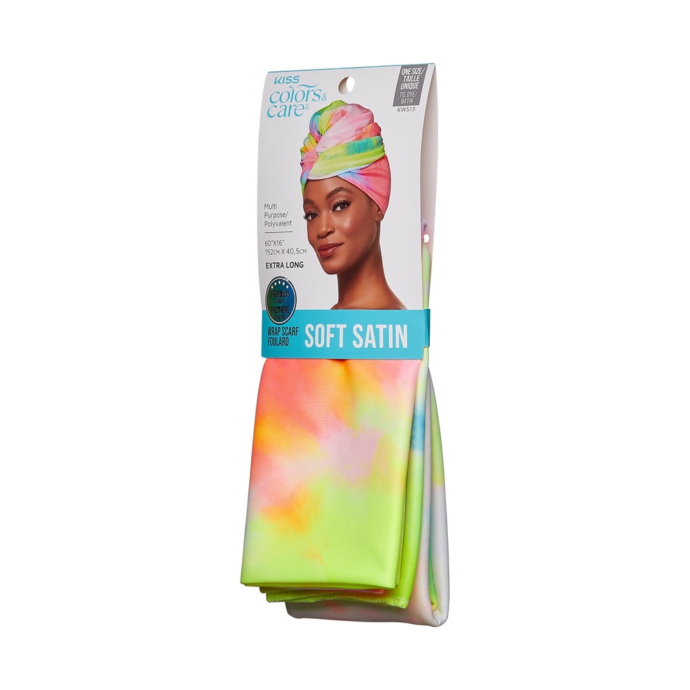 KISS Colors & Care Satin Hair Wrap Scarf 60