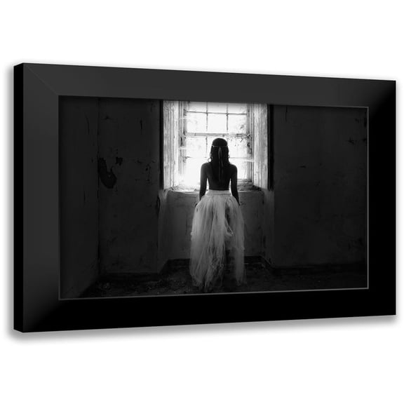 Melo, Josefina 24x17 Black Modern Framed Museum Art Print Titled - my way out