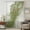 Green, variant on Sage Green Marble Sheer Curtains 45 Inches Long, Modern Ombre Abstract Ink Painting Art Light Filering Curtains, Breathable Simi Curtain Privacy Drapes for Kitchen Bathroom Small Window Treatment