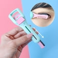 thumbnail image 3 of 2PCS Eyelash Curler Portable 3 in 1 Lash Curler with Comb Brush & 2 Refill Pads, 3 of 8