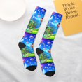 thumbnail image 6 of Saiise Mario Az Funny Socks Men Women Boys Kids Adults Novelty Graphic Crew Tube Socks Crazy Design Casual Dress Socks for Sports,Running,Travel, 6 of 7
