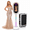 white, variant on 15.6" Magic Mirror Photo Booth Machine, Portable Touch Screen Selfie Kiosk with RGB Lighting and Flight Case for Event Rentals, Weddings and Parties
