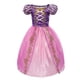 thumbnail image 1 of Vestido de princesa Rapunzel para niñas, disfraz de Princesa Sofía para niños de 2 a 8 años, vestido de fiesta de cumpleaños y Carnaval Fivean unisex, 1 of 2