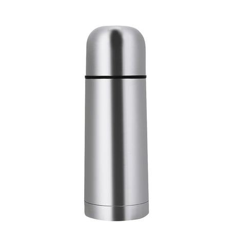 

Stainless Steel Thermos Vacuum Bottle Flask Push Button Lid Insulated Cup (500ml)