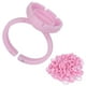 thumbnail image 5 of Anillos de pegamento para pestañas, 100 unidades, soporte para pegamento para pestañas, vasos de flores para extensiones de pestañas, vasos de pegamento desechables, rendimiento confiable, 5 of 8