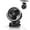 Black, variant on Clip on Fan 16000mAh: Portable Rechargeable Clamp Fan for Stroller Bed Camping Tent Golf Cart - Quiet Battery Operated with 3 Speed Strong Airflow LED Light Hook for Office Desk Outdoor (Black)